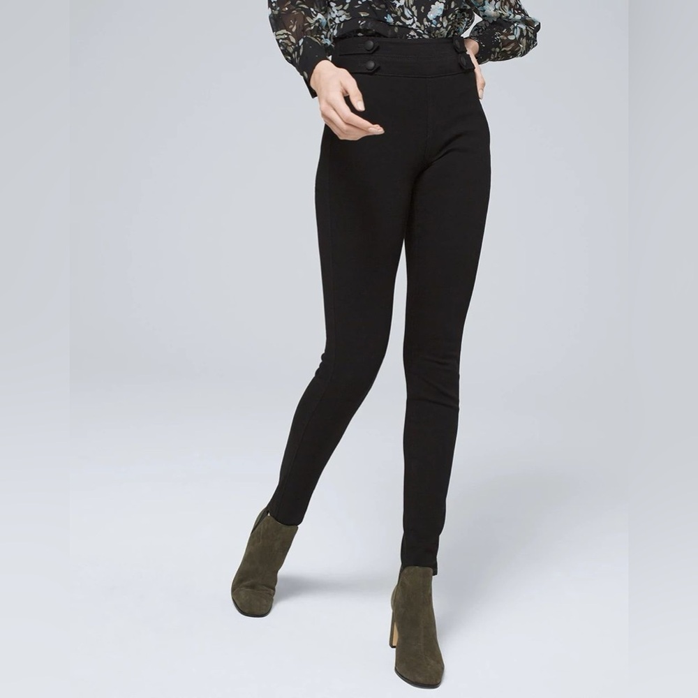 White House Black Market High Rise Sculpt Skinny Jeans